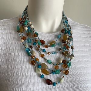 Vintage Agate Necklace